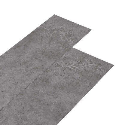 Tavole per Pavimenti 36 pcs Grigio Cemento 5,02 mÂ² PVC