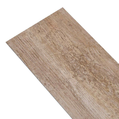 Tavole per Pavimenti 36 pcs Marrone 5,02 mÂ² PVC