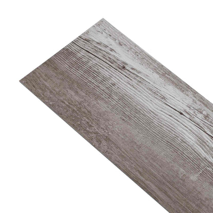 Tavole per Pavimenti 36 pcs Marrone 5,02 mÂ² PVC