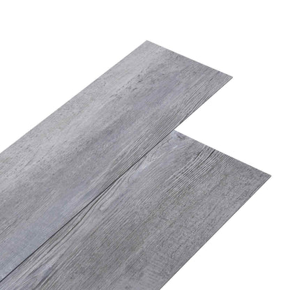 Tavole di Pavimento 36 pcs Grigio 5,02 mÂ² PVC