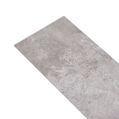 Listoni Pavimenti Non Autoadesivi PVC 5,26m² 2mm Grigio Terra