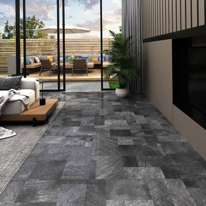 Tavole per Pavimenti 55 pcs Grigio 5,11 mÂ² PVC