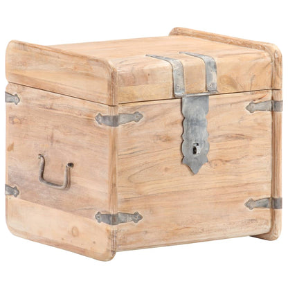 Baule 40x40x40 cm in Legno Massello di Acacia