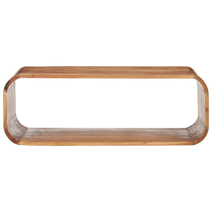 Tavolino da Salotto 90x50x30 cm in Legno Massello d'Acacia