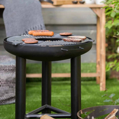 RedFire Griglia per Barbecue Nero in Acciaio