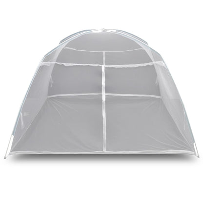 Tenda da Campeggio 200x180x150 cm in Fibra di Vetro Bianca