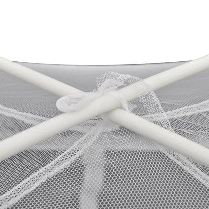 Tenda da Campeggio 200x180x150 cm in Fibra di Vetro Bianca