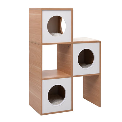 Cuccia per Gatti con Tappeto Tiragraffi in Sisal 100 cm