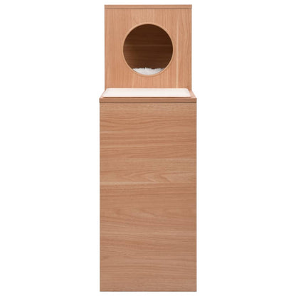 Cuccia per Gatti con Tappeto Tiragraffi in Sisal 100 cm