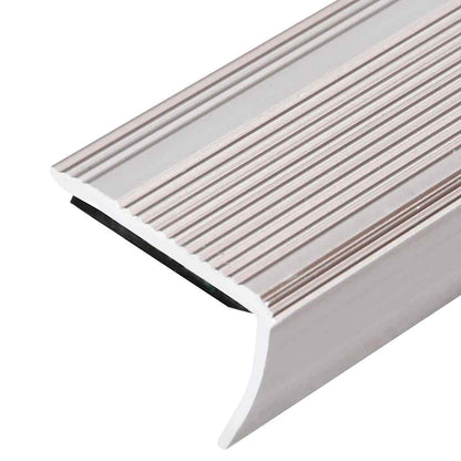 Profili a L per Gradini 5 pz in Alluminio 100 cm Champagne