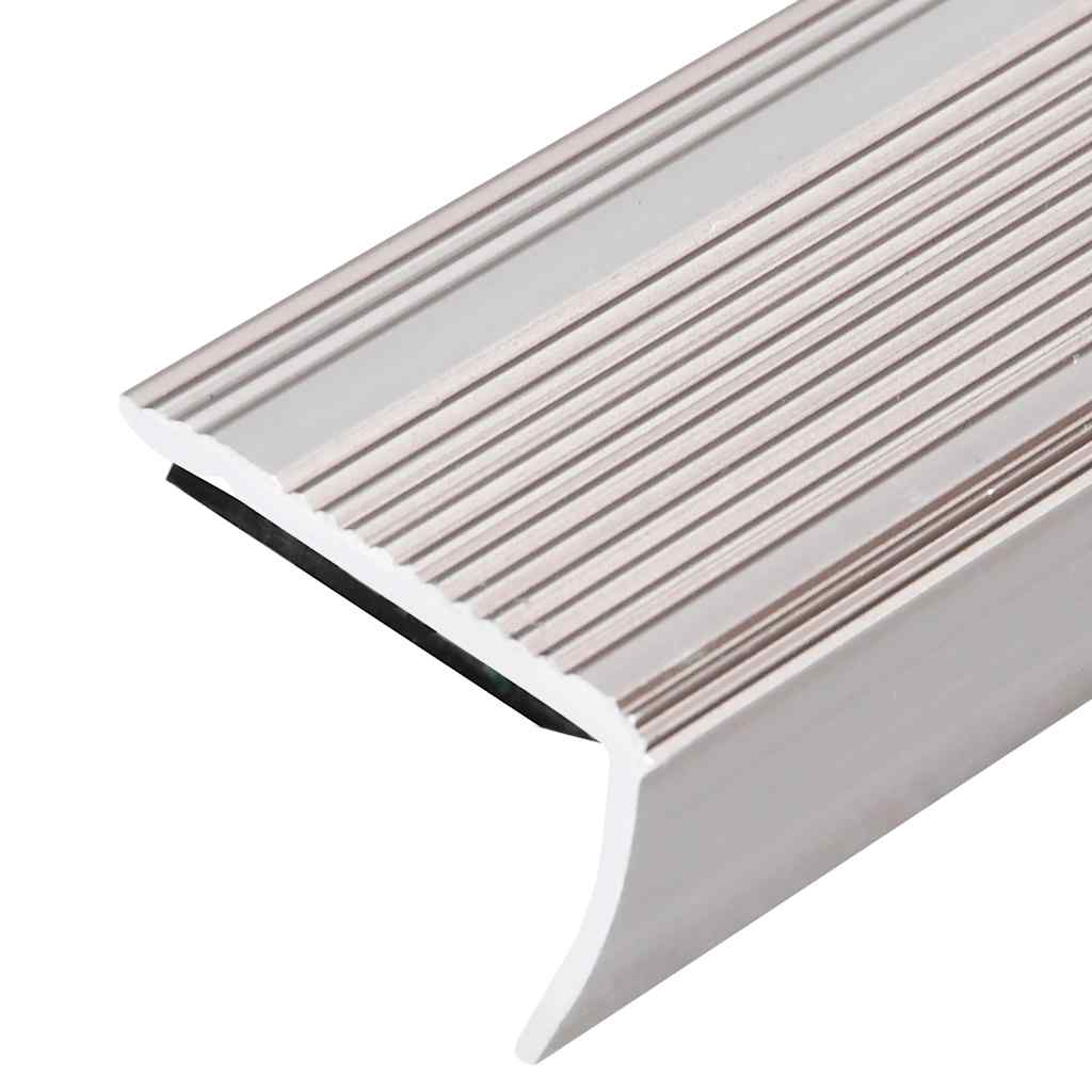 Profili a L per Gradini 15 pz in Alluminio 100 cm Champagne