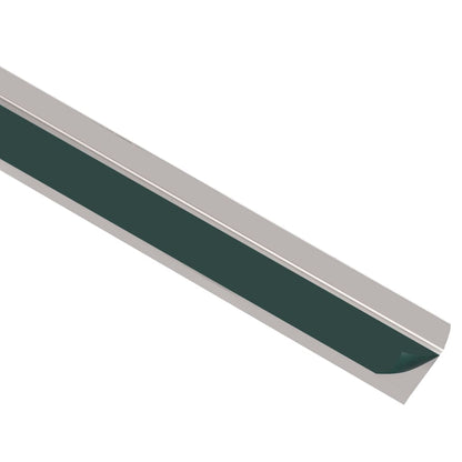 Profili a L per Gradini 5 pz in Alluminio 67 cm Champagne