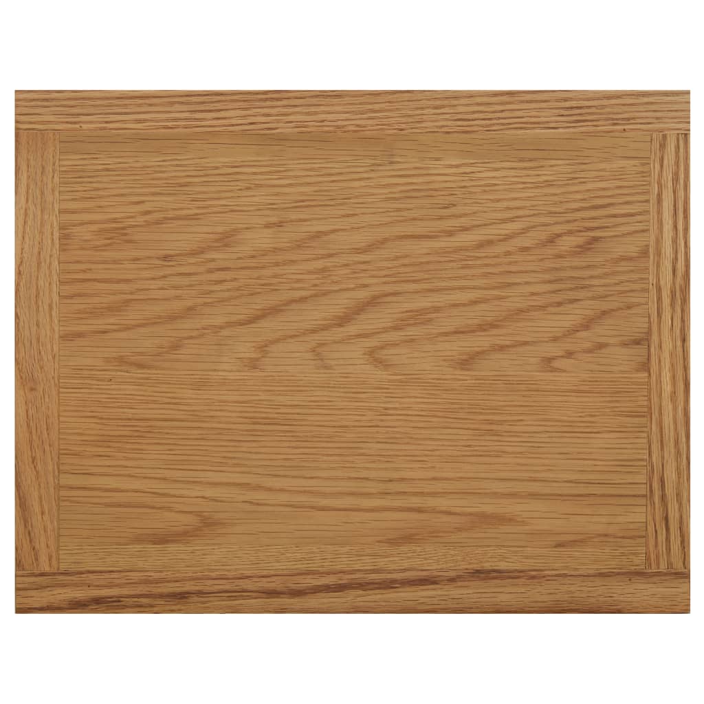 Tavolino con Portariviste 45x35x55 cm Massello di Rovere