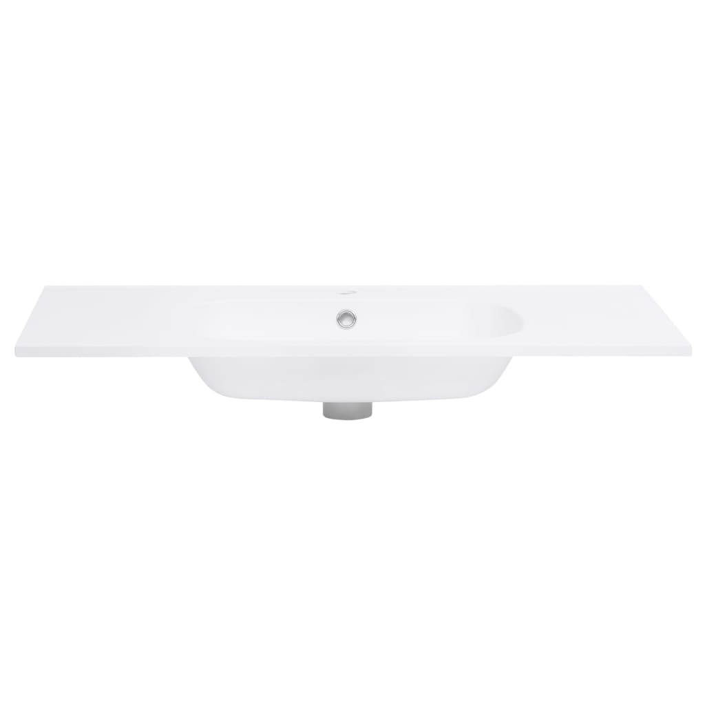 Lavabo da Incasso 805x460x105 mm in SMC Bianco