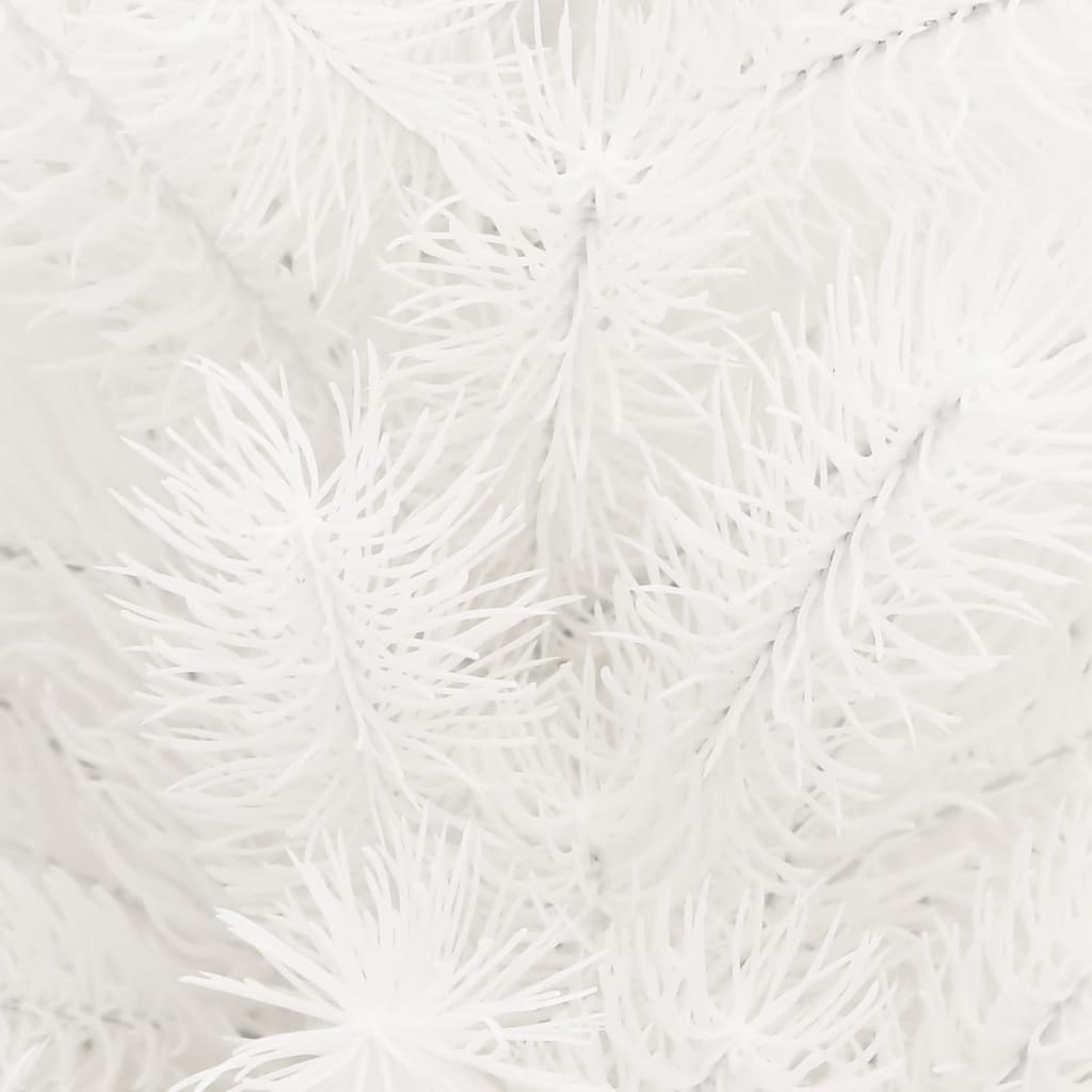 Albero di Natale Artificiale con Aghi Realistici Bianco 65 cm