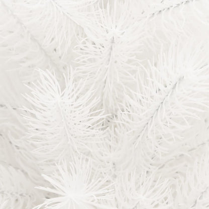 Albero di Natale Artificiale con Aghi Realistici Bianco 65 cm