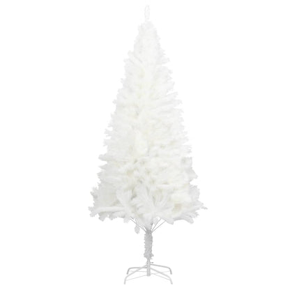 Albero di Natale Artificiale con Aghi Realistici Bianco 120 cm