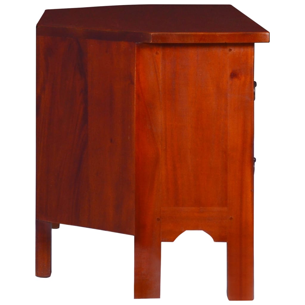 Mobile Porta TV Classico Marrone 100x40x45 cm Legno di Mogano