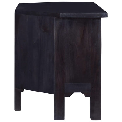 Mobile Porta TV Caffè Nero Chiaro 100x40x45 cm in Legno Mogano