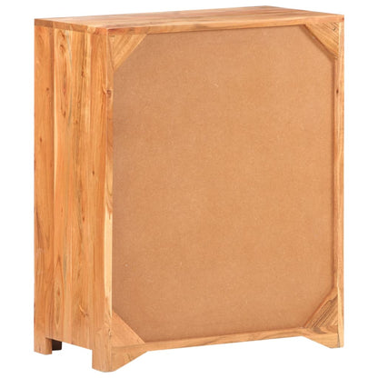 Credenza 59x33x75 cm in Legno Massello di Acacia