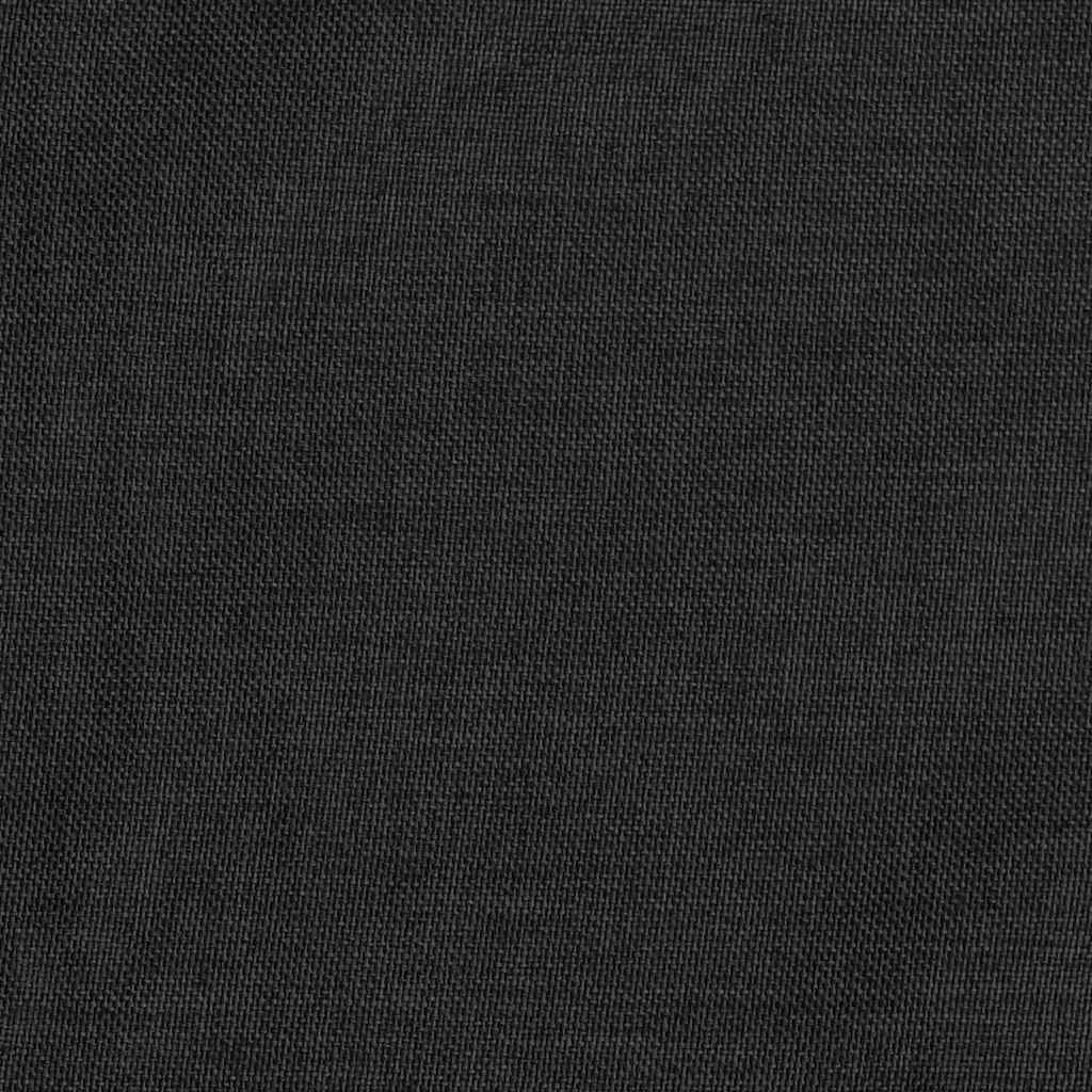 Tende Oscuranti con Ganci Effetto Lino 2 pz Antracite 140x245cm