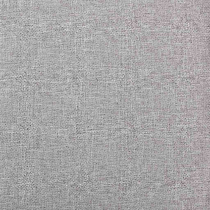 Tende Oscuranti Effetto Lino con Occhielli 2pz 140x245cm Grigio