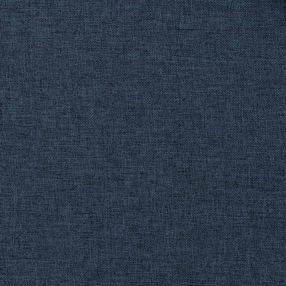 Tende Oscuranti con Ganci Effetto Lino Blu 290x245 cm