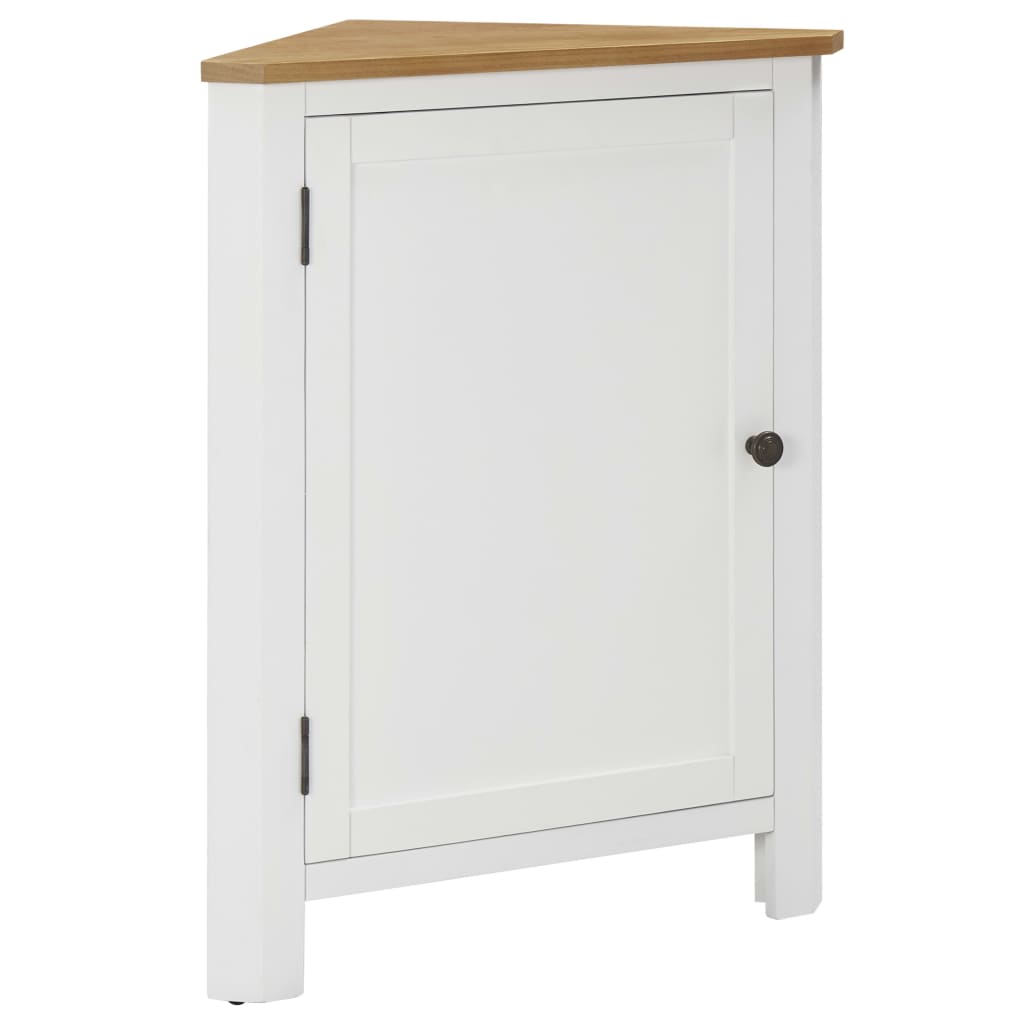 Armadietto ad Angolo 59x45x80 cm in Massello di Rovere