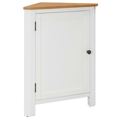 Armadietto ad Angolo 59x45x80 cm in Massello di Rovere