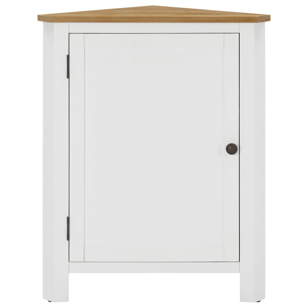 Armadietto ad Angolo 59x45x80 cm in Massello di Rovere