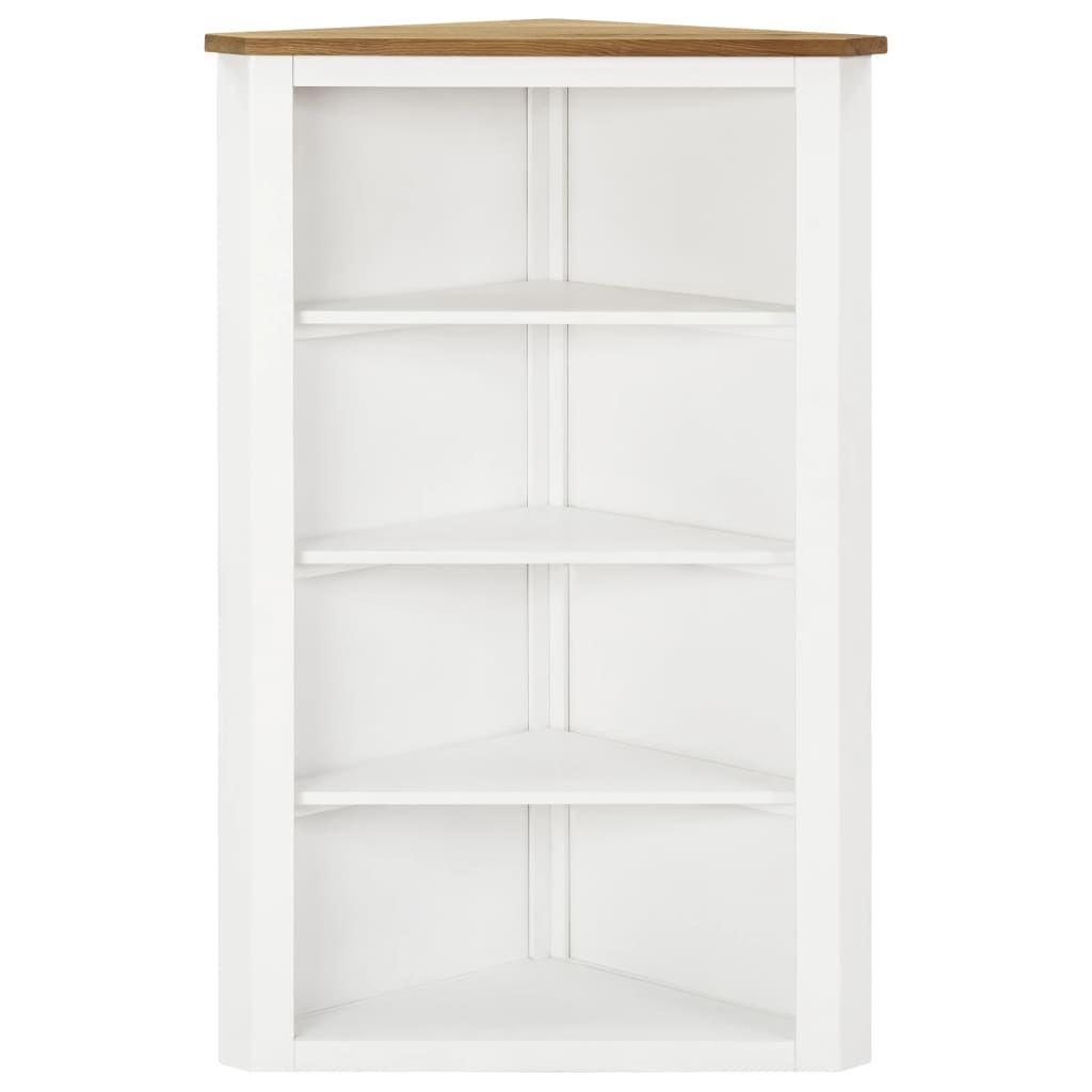 Armadietto ad Angolo 59x36x100 cm in Massello di Rovere
