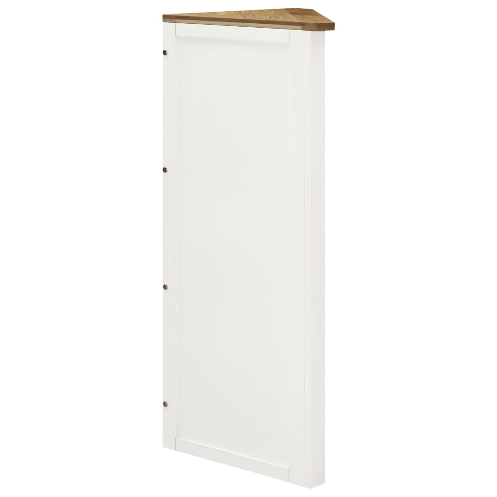 Armadietto ad Angolo 59x36x100 cm in Massello di Rovere