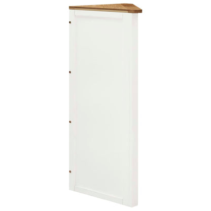 Armadietto ad Angolo 59x36x100 cm in Massello di Rovere