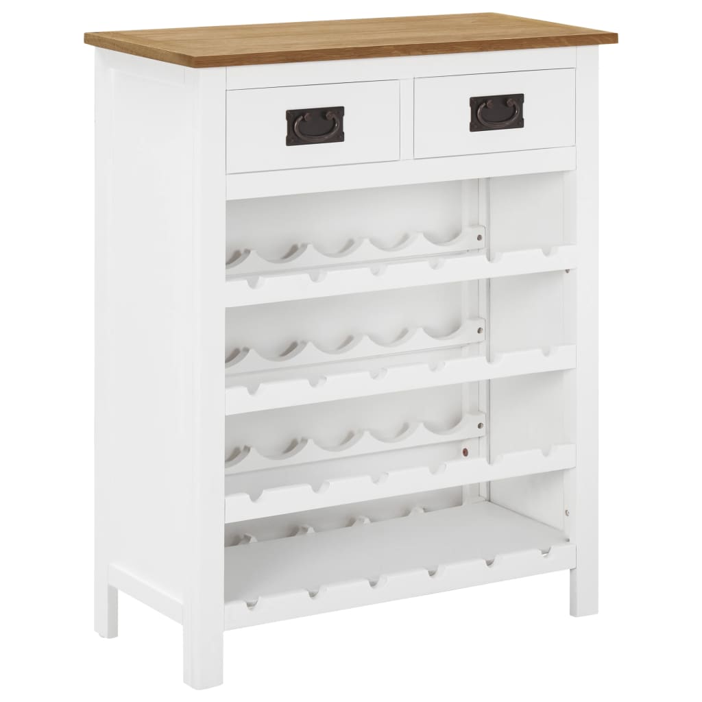 Cantinetta Portavini 72x32x90 cm in Massello di Rovere