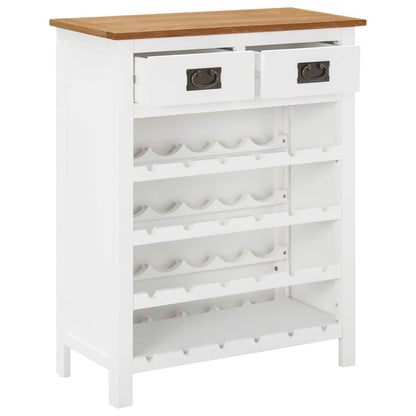Cantinetta Portavini 72x32x90 cm in Massello di Rovere