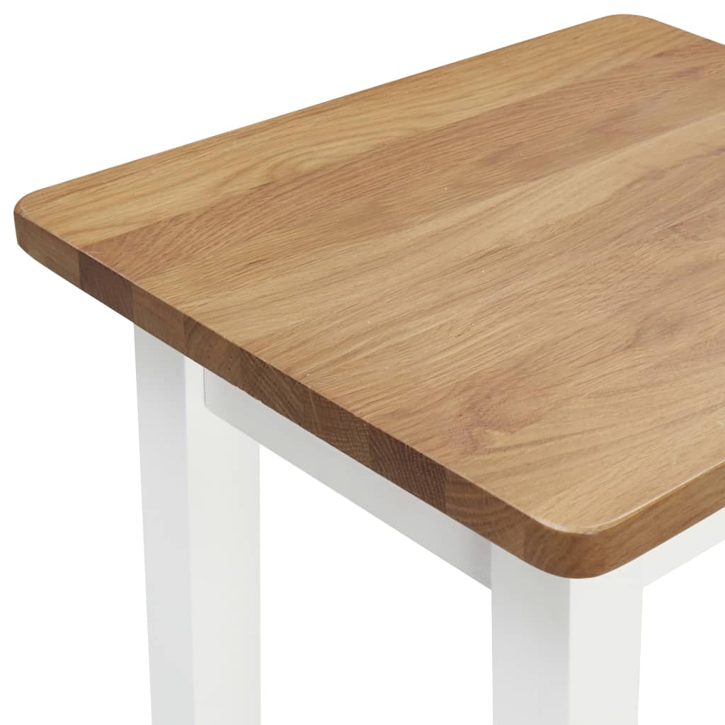 Scagelli da Bar 2 pz in Legno Massello di Rovere