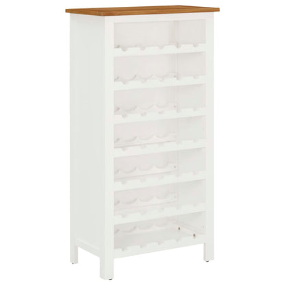 Cantinetta per Vini 56x32x110 cm Legno Massello di Rovere