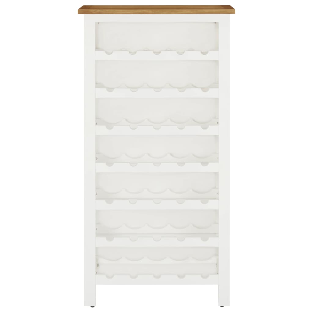 Cantinetta per Vini 56x32x110 cm Legno Massello di Rovere