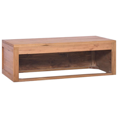 Armadietto da Bagno a Parete 90x45x30 cm Legno Massello di Teak