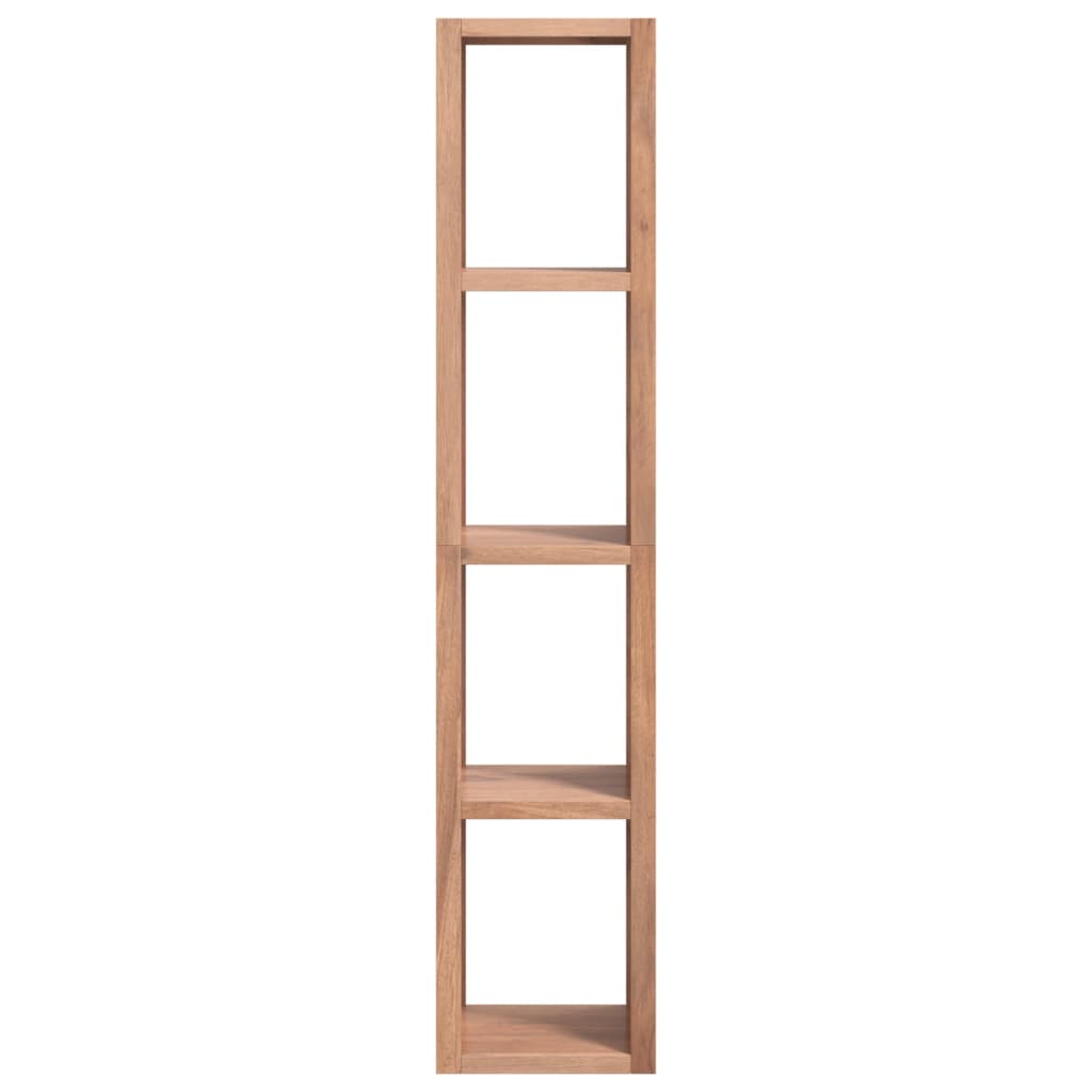 Libreria 35x30x168 cm in Legno Massello di Teak