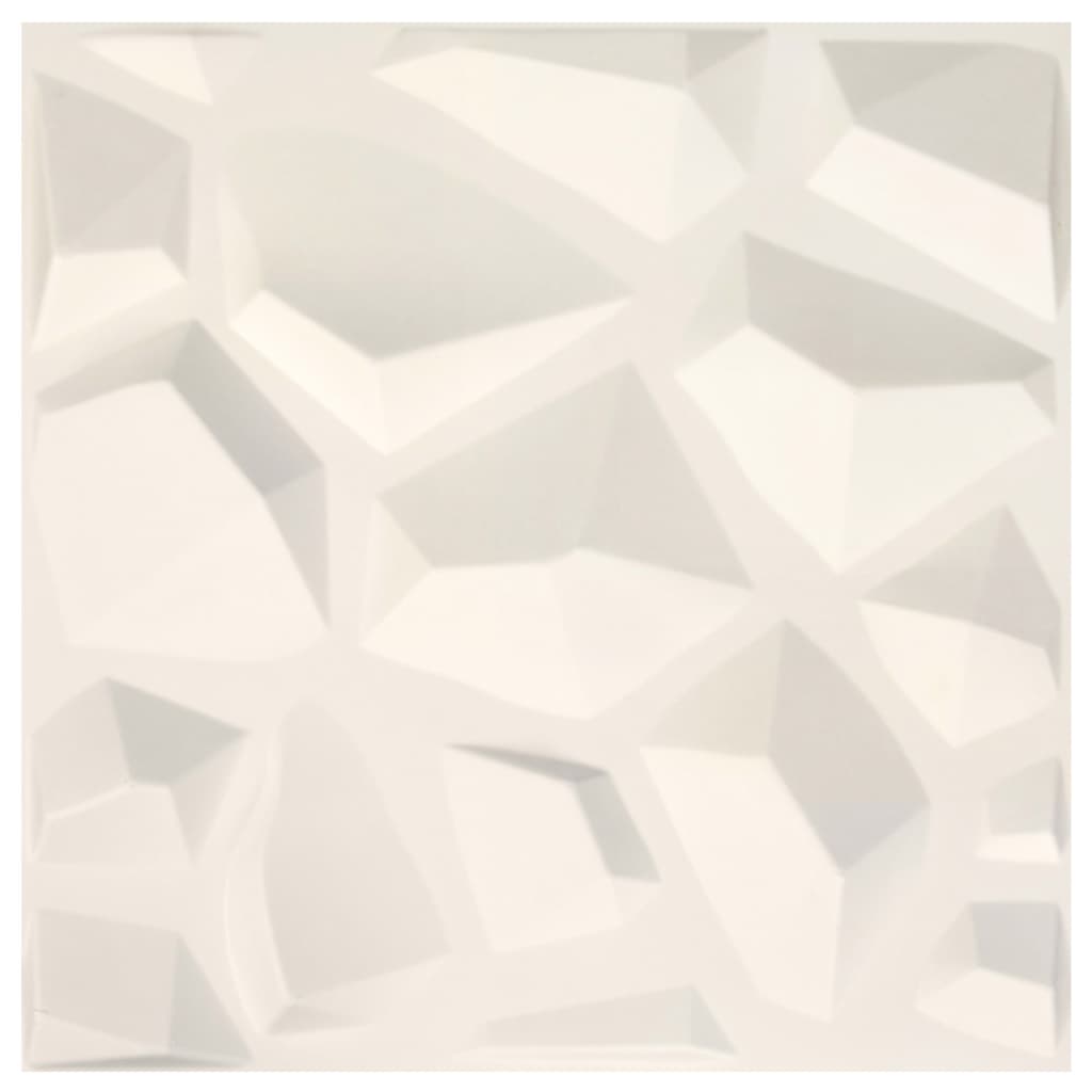 Pannelli a Parete 3D 12 pz 0,5x0,5 m 3 m²