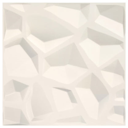 Pannelli a Parete 3D 12 pz 0,5x0,5 m 3 m²