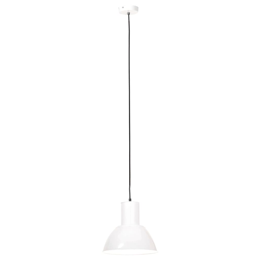 Lampada a Sospensione 25 W Bianca Rotonda 28,5 cm E27