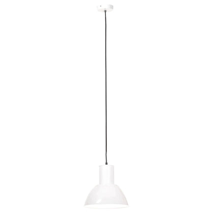 Lampada a Sospensione 25 W Bianca Rotonda 28,5 cm E27