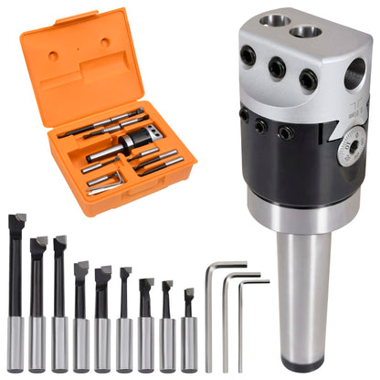 Set Strumenti di Foraggio 15 pz 50 mm con Teste MT3-F1-12