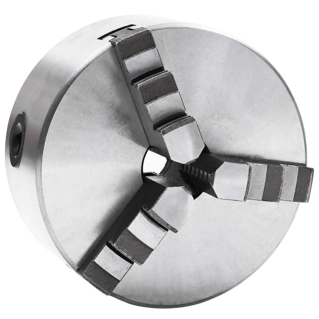 Mandrino per Tornio a 3 Griffe Autocentrante 125 mm in Acciaio