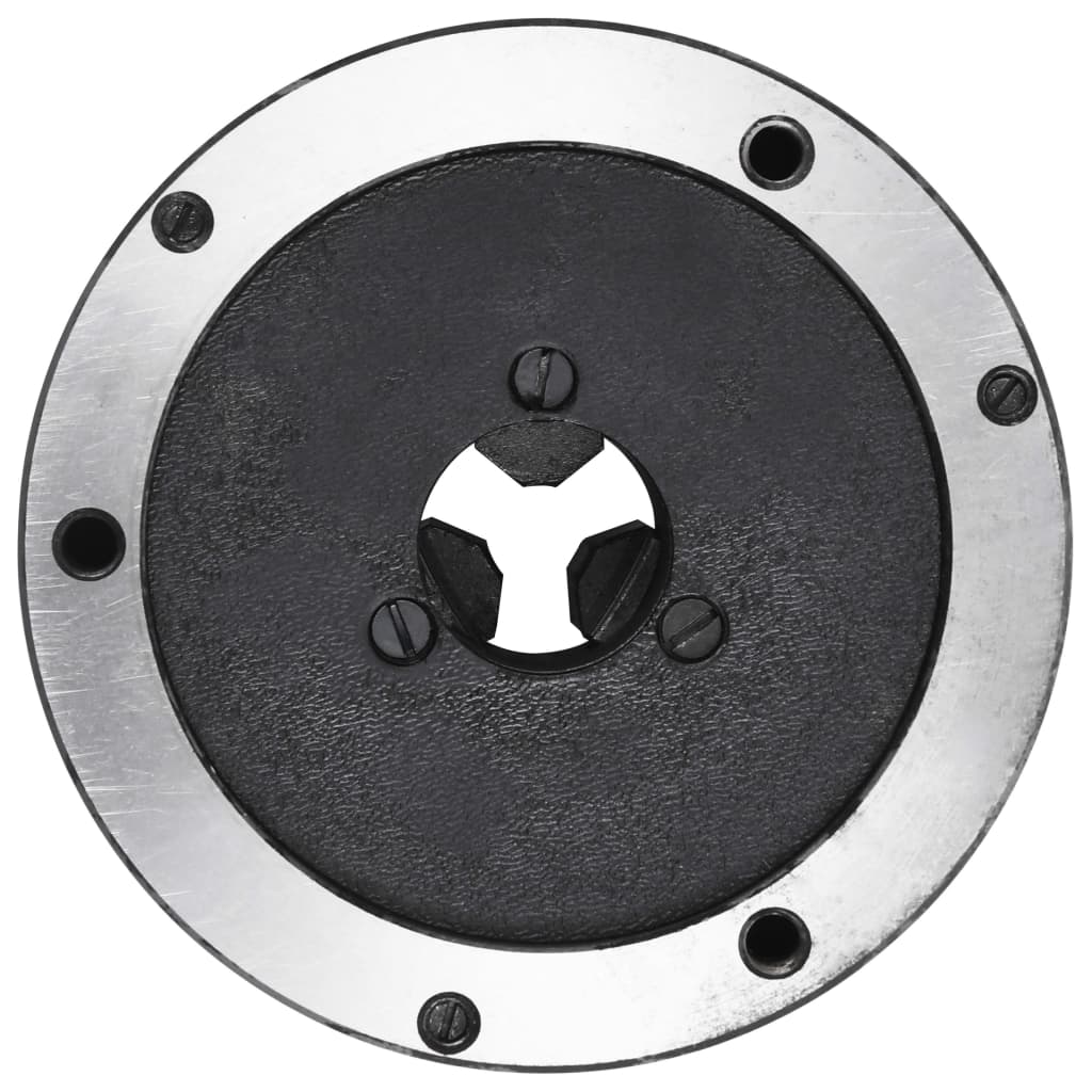 Mandrino per Tornio a 3 Griffe Autocentrante 125 mm in Acciaio