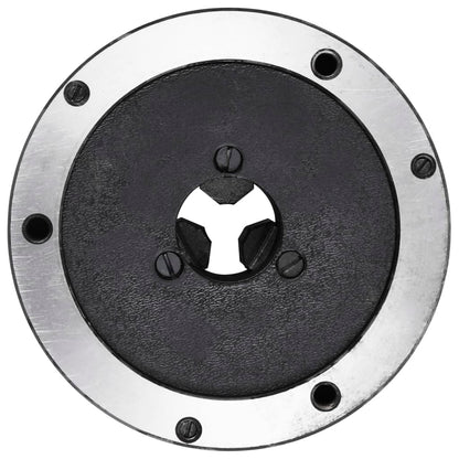 Mandrino per Tornio a 3 Griffe Autocentrante 125 mm in Acciaio