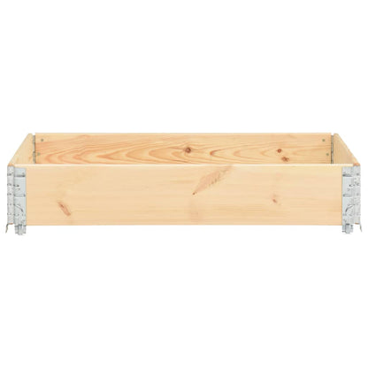 Fioriera Rialzata 50x100 cm in Legno Massello di Pino