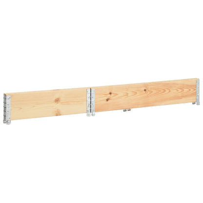 Fioriera Rialzata 50x100 cm in Legno Massello di Pino